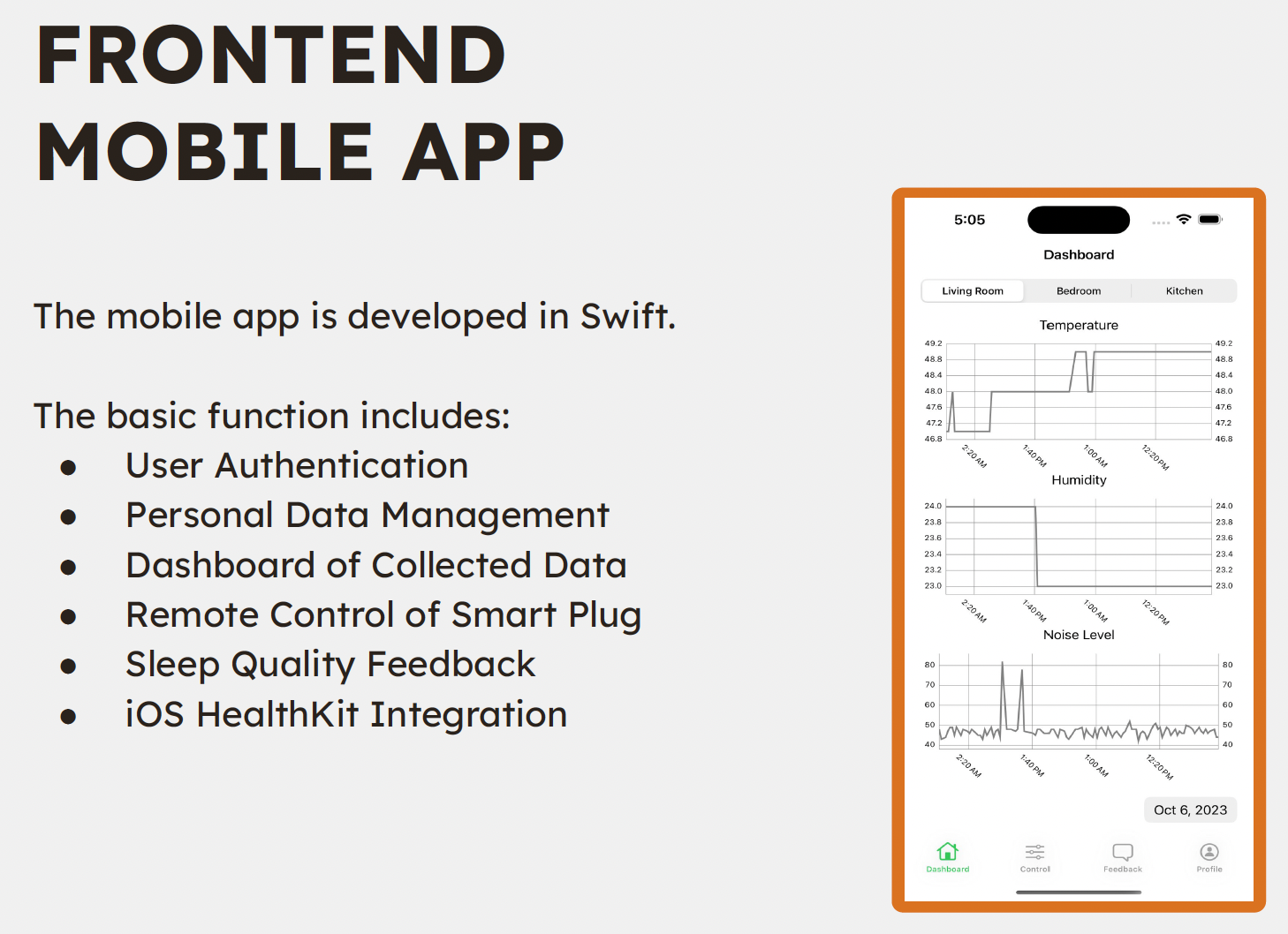 IoT Home Sleep Better iOS APP